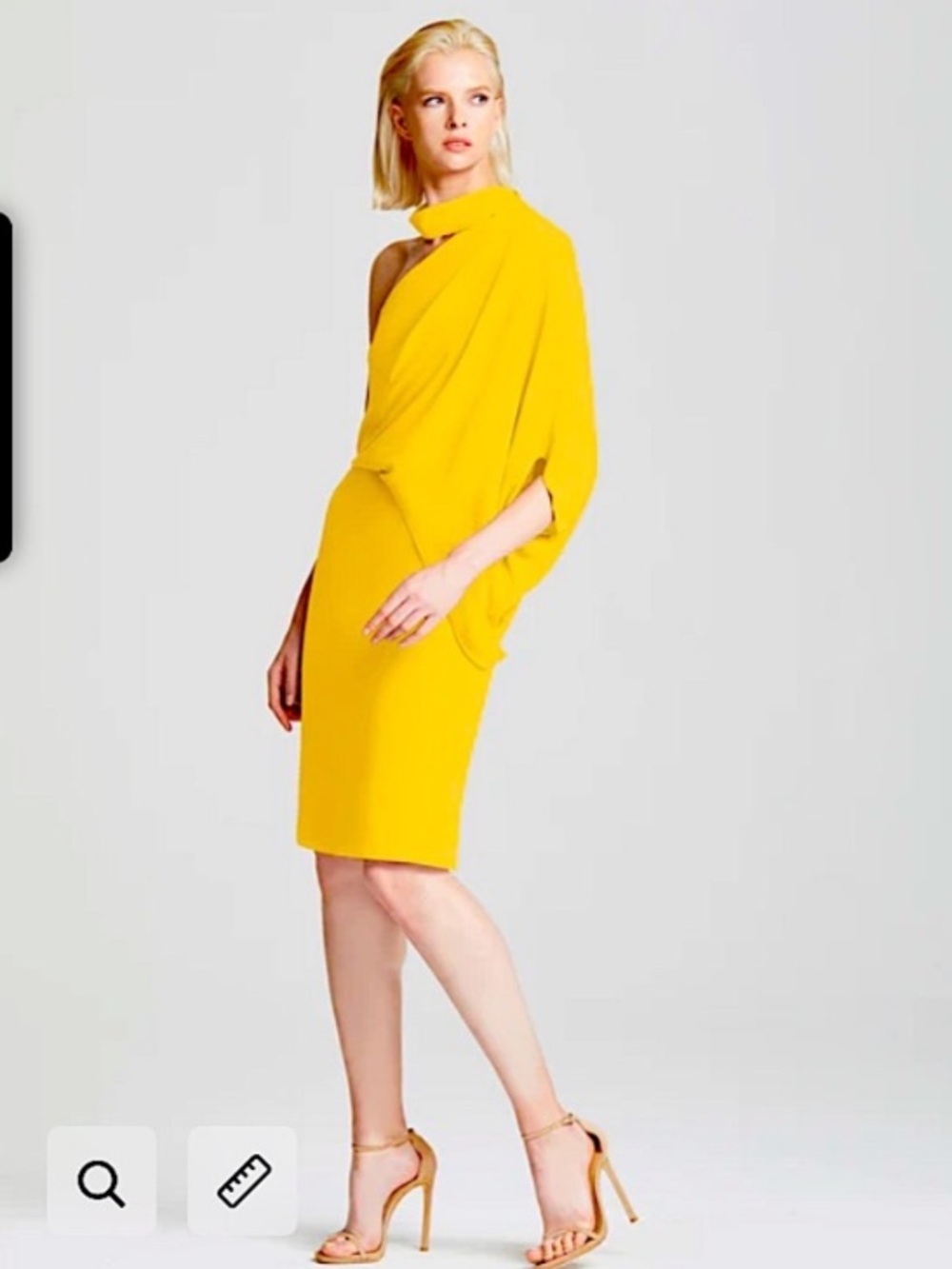 Halston Mango Slice Dress - NWOT, size 0
